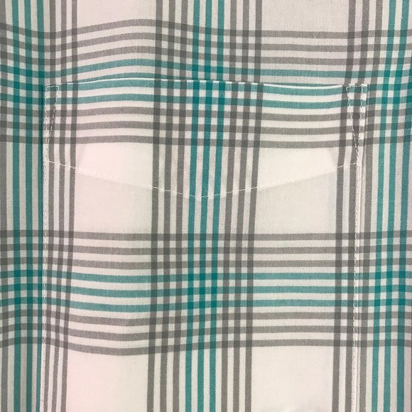 Van Heusen Slim Fit Plaid Button Shirt - Picture 4 of 7